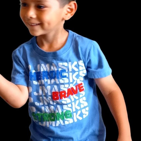 Host Pick! PJ Masks, Blue Graphic T-shirt, Size 4t. - Picture 1 of 7